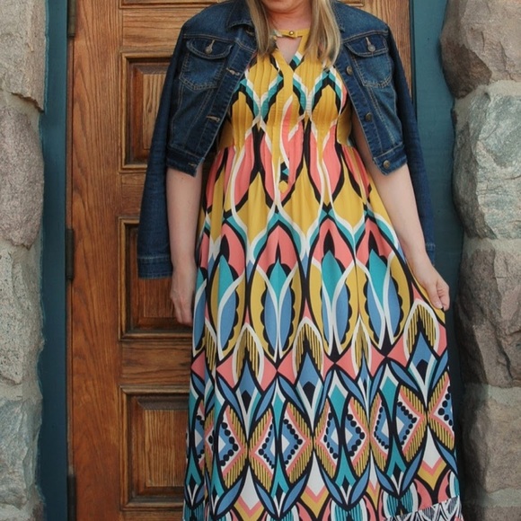 Anthropologie Maxi Dress - Picture 1 of 9